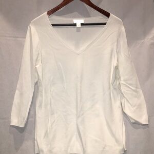 Ann Taylor Loft 3/4 sleeve V-Neck Sweater | Size XL